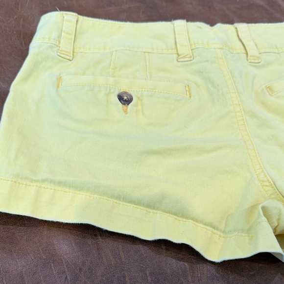 American Eagle Outfitters Women's Sunny Yellow Jean Shorts - Picture 7 of 7
